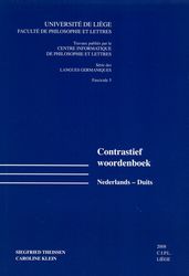 Contrastief Woordenboek Nederlands - Duits