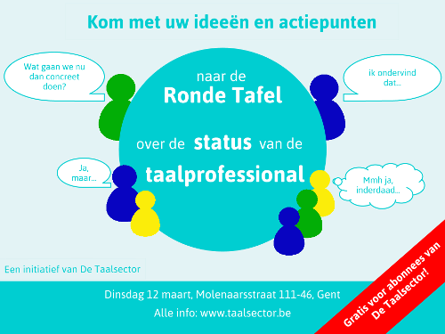 Ronde Tafel over de status van de taalprofessional